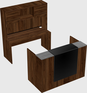 Modular reception desk