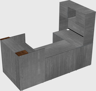Modular reception desk