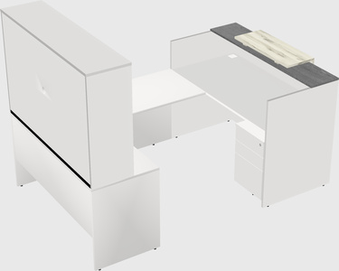 Modular reception desk