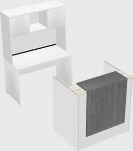 Modular reception desk