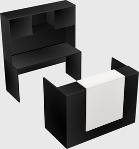 Modular reception desk