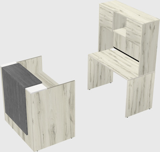 Modular reception desk
