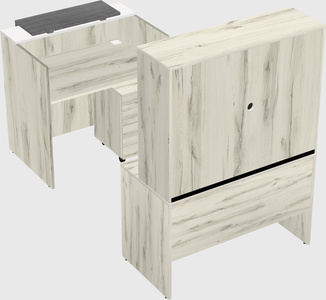 Modular reception desk