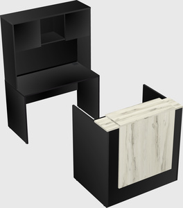 Modular reception desk
