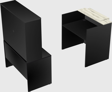 Modular reception desk