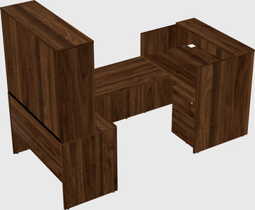 Modular reception desk