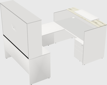 Modular reception desk
