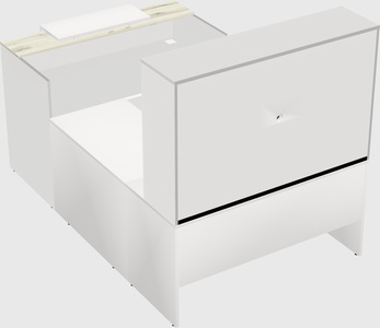 Modular reception desk