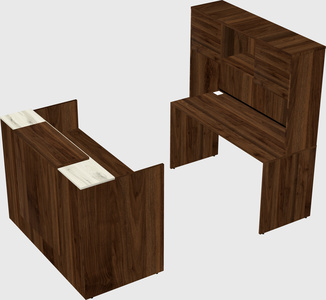 Modular reception desk