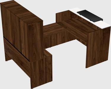 Modular reception desk