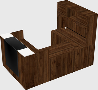 Modular reception desk
