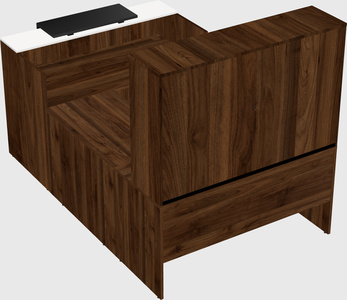 Modular reception desk