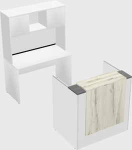 Modular reception desk
