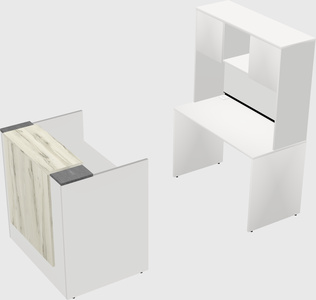 Modular reception desk