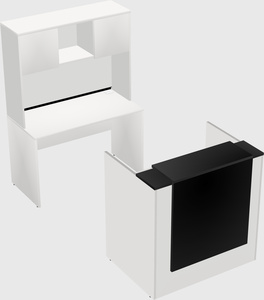 Modular reception desk