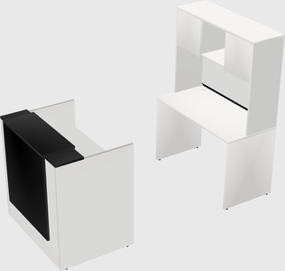 Modular reception desk