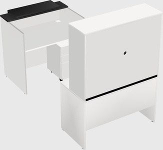 Modular reception desk