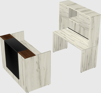Modular reception desk