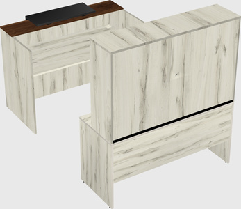 Modular reception desk