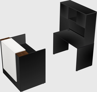 Modular reception desk