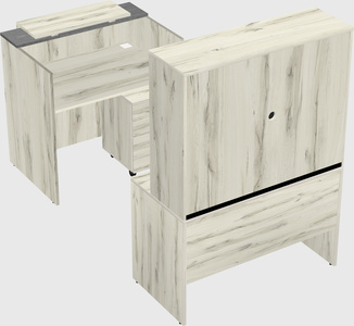 Modular reception desk