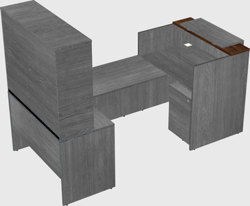 Modular reception desk