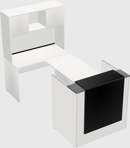 Modular reception desk