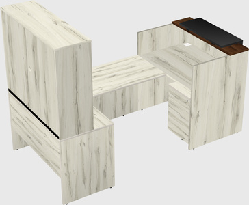 Modular reception desk
