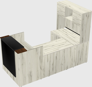 Modular reception desk