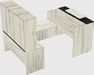 Modular reception desk
