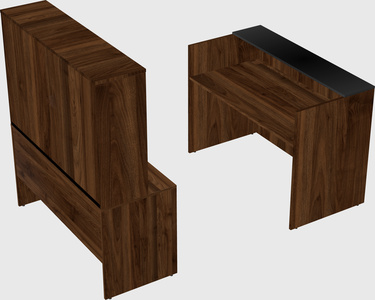 Modular reception desk