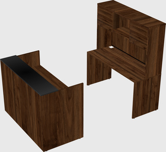 Modular reception desk