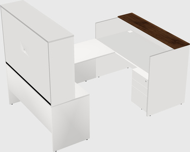 Modular reception desk