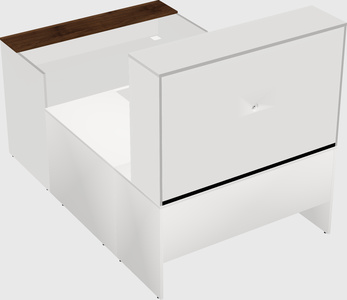 Modular reception desk