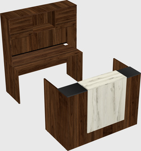 Modular reception desk