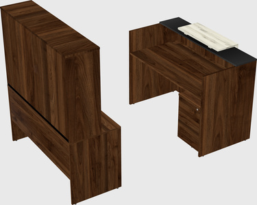 Modular reception desk