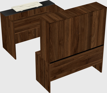 Modular reception desk