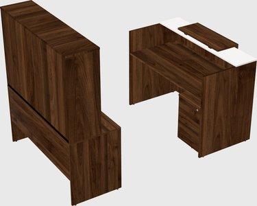 Modular reception desk