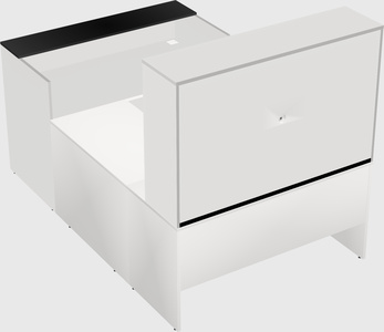 Modular reception desk