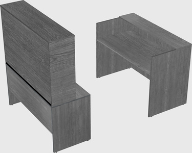 Modular reception desk