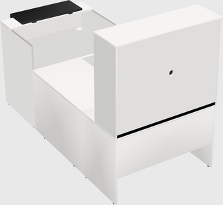 Modular reception desk