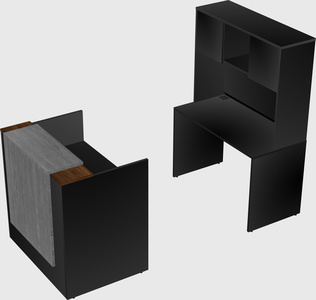 Modular reception desk