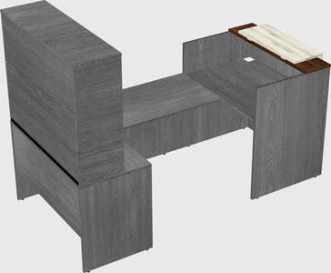 Modular reception desk