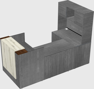 Modular reception desk