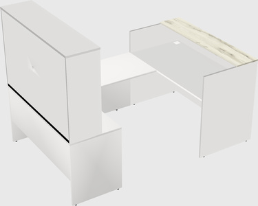 Modular reception desk