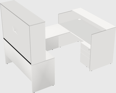 Modular reception desk