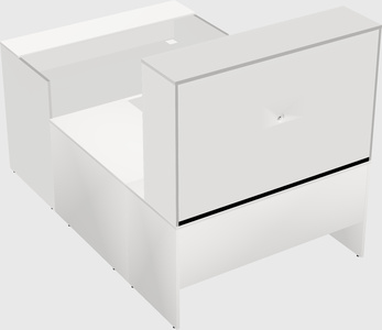 Modular reception desk