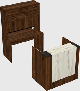 Modular reception desk