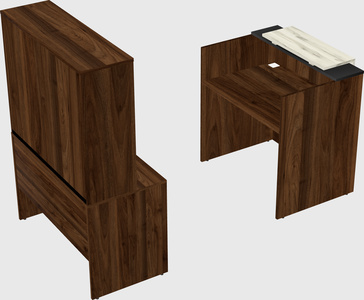 Modular reception desk