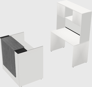 Modular reception desk